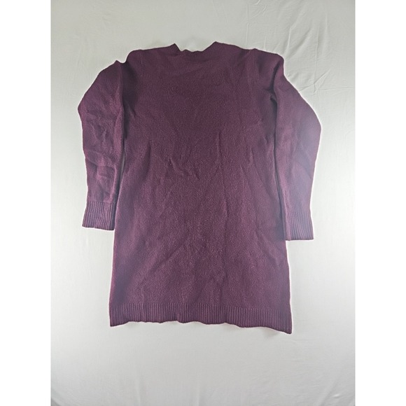 Rugby Ralph Lauren Wool Cashmere Suede Elbow Patch Preppy Tunic Sweater Dress S - Picture 7 of 16